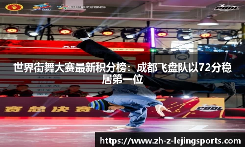 世界街舞大赛最新积分榜：成都飞盘队以72分稳居第一位